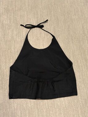 Athleta Black Halter  Top